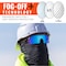 Ergodyne AEGR-AFASM, Safety Glasses, Anti-Scratch & Fog-Off+, Blue Mirror Lens, Matte Black Frame AEGR-AFASM - alternate 4